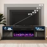 VITESSE 36" Electric Fireplace TV Stand and Storage
