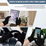 Men's Winter Beanie, Scarf & Touch Screen Gloves Set