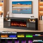 VITESSE 36" Electric Fireplace TV Stand and Storage