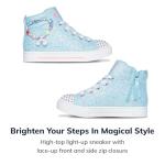 Skechers Twinkle Sparks Kids’ Sneakers - Light Blue