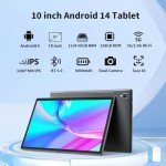 10" Android 14 Tablet with Keyboard and Accessories