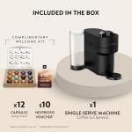 Nespresso Vertuo Pop+ Coffee Maker, Black Matte