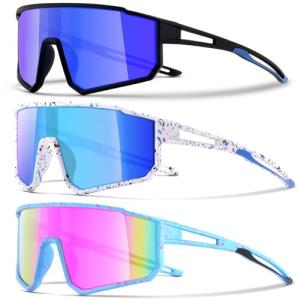 Kids Sunglasses 3-Pack for Active Play