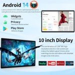 10" Android 14 Tablet with Keyboard and Accessories