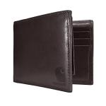 Carhartt Men's Durable Leather Wallets with RFID Blocking