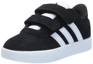 adidas Kids' VL Court 3.0 Sneakers, Black/White