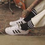 Adidas Originals Kids' Superstar Sneakers - White/Black
