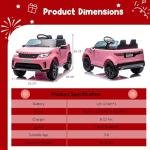 12V Land Rover Kids Ride-On Car with Remote