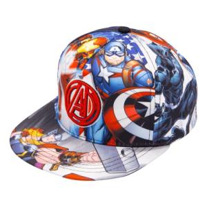 Marvel Avengers Flat Brim Baseball Cap for Kids