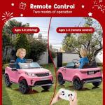 12V Land Rover Kids Ride-On Car with Remote