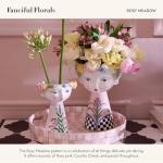 MACKENZIE-CHILDS Rosy Meadow Decorative Ceramic Vase