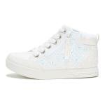 SKECHERS Girls' Luxe Shimmer Sneakers, White