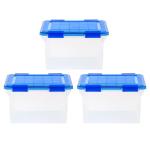 IRIS USA 3-Pack Weatherproof File Box Set