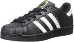 Adidas Kids' Superstar Shoes - Black, Size 7K