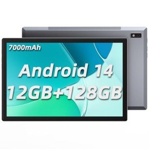 10.1" Android 14 Tablet, 12GB RAM, 128GB Storage