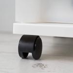 6-Drawer Storage Cart with Top Organizer, White