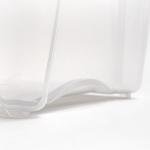 IRIS USA 5 Pack 32 Quart Clear Storage Boxes