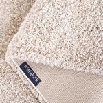 Beige 3' x 5' Non-Shedding Shag Rug
