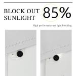 Boho Blackout Curtains with Butterfly Flowers, 54" x 84