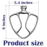 Stainless Steel Flat Beater for KitchenAid Mixers