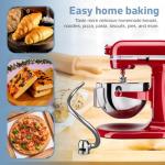 Stainless Steel Dough Hook for KitchenAid Mixers