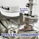 Stainless Steel Flat Beater for KitchenAid Mixers