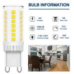 Dimmable G9 LED Bulb for Whirlpool Microwave (2 Pack)