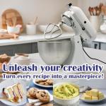 Stainless Steel Flat Beater for KitchenAid Mixers