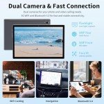 10" Android 14 Tablet with Keyboard and Accessories