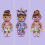 Baby Alive Sparkle Dress Up Doll Playset