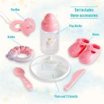 15" Realistic Soft Body Baby Doll Gift Set