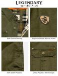 Men's Flannel Lined Shacket, Water-Resistant, Dark Army
