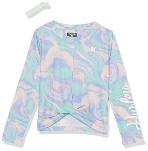 Hurley Girls Mint Foam Long Sleeve T-Shirt
