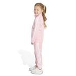adidas Little Girls' Pink Tricot Jacket and Joggers Set