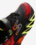 Skechers Kids Flex-Glow Bolt Sneakers, Black/Red