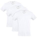 Gildan Men's Arctic White V-Neck T-Shirt 3-Pack