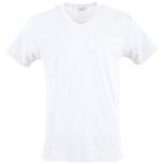 Gildan Men's Arctic White V-Neck T-Shirt 3-Pack