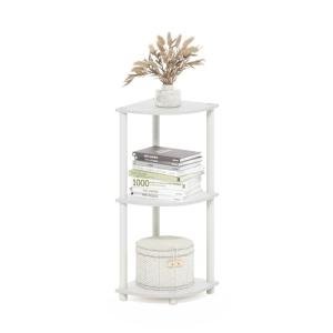 Furinno 3-Tier Corner Shelf for Storage and Display