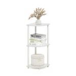 Furinno 3-Tier Corner Shelf for Storage and Display