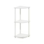 Furinno 3-Tier Corner Shelf for Storage and Display