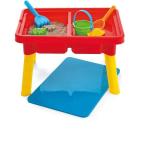 Toddler Sensory Table with Lid - Red
