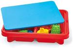Toddler Sensory Table with Lid - Red