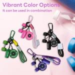 Eagyrosi Dumbbell Keychain - Fun Gym Accessory