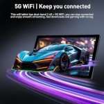 10.1" Android Tablet, 128GB, 8GB RAM, 5G WiFi