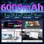 JIKOCXN 10.1" Android 14 Tablet - 10GB RAM