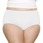 Fruit of the Loom Women's Plus Size Cotton Briefs