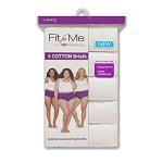 Fruit of the Loom Women's Plus Size Cotton Briefs