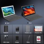 10.1" Android Tablet, 128GB, 8GB RAM, 5G WiFi