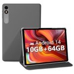 JIKOCXN 10.1" Android 14 Tablet - 10GB RAM
