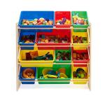 Kids Toy Storage Organizer with Colorful Bins